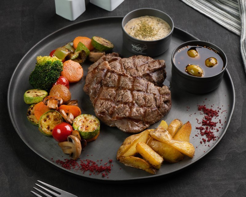 استیک زغالی تیسا