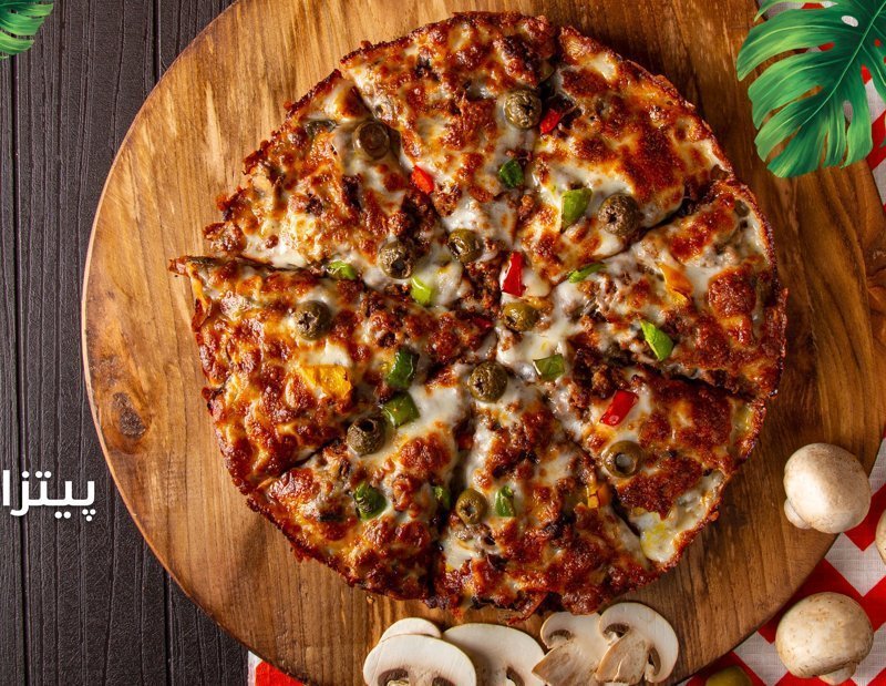 آمریکایی مرغ و قارچ